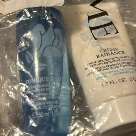 3-pc bundle Lancôme skincare travel size sample set - Picture 3 of 5